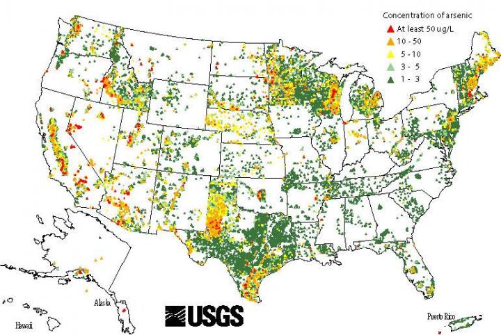 Arsenic Hot Spots