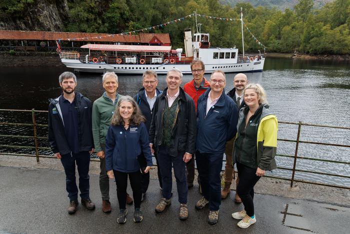 Visitors to Loch Katrine