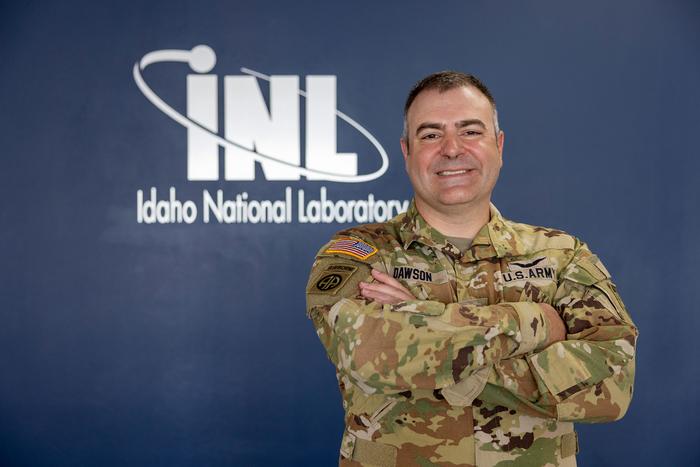 INL Army Cyber Institute Fellow, U.S. Army Lt. Col. Joshua Dawson