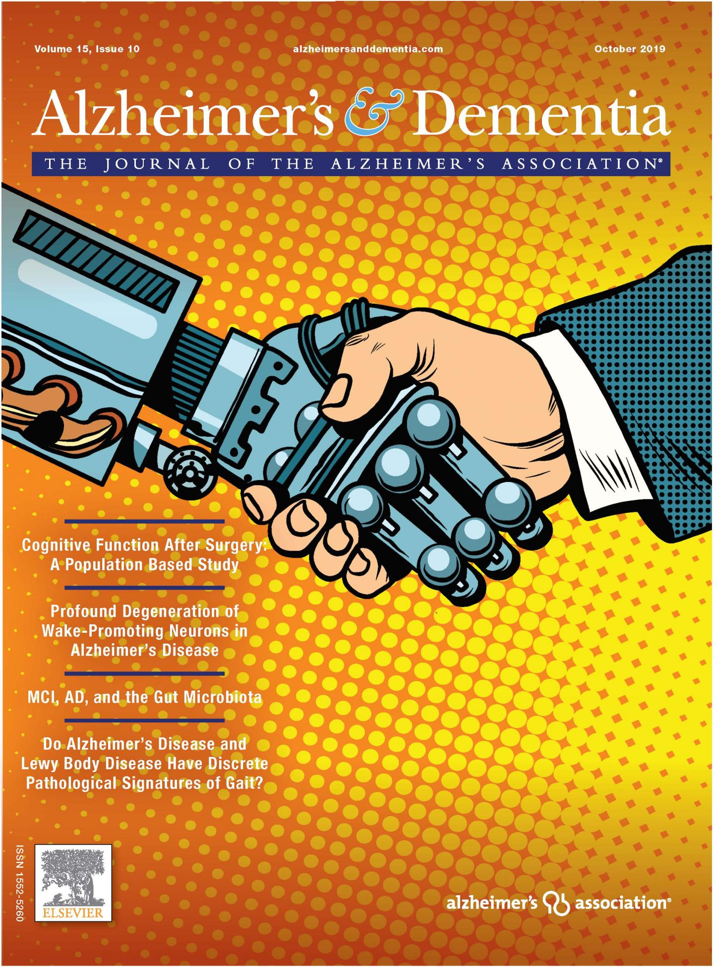 Alzheimer's & Dementia October 2019 Issue Cover