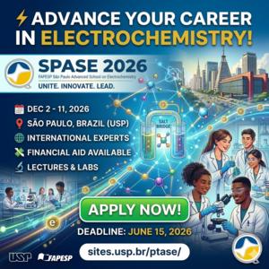 Registrations open for São Paulo School of Advanced Science in Electrochemistry
