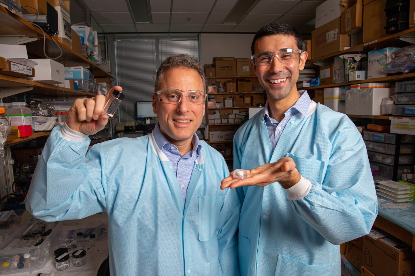 STAR particles to treat skin diseases