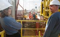 Donna Blackman and Alistair Harding, Integrated Ocean Drilling Program