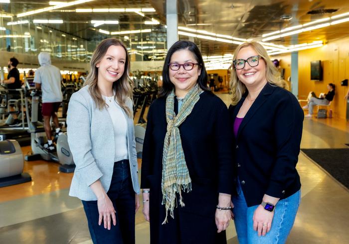 Rachel Downey, Karen Li and Berkley Petersen