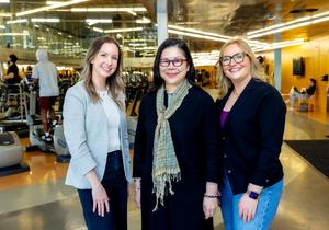 Rachel Downey, Karen Li and Berkley Petersen