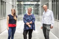 Linda Waldherr, Silke Patz and Rainer Schindl