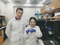 Dr Alain Wuethrich and Ms Jing Wang