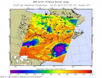 Derecho's Intense Convection off the New Jersey Coast