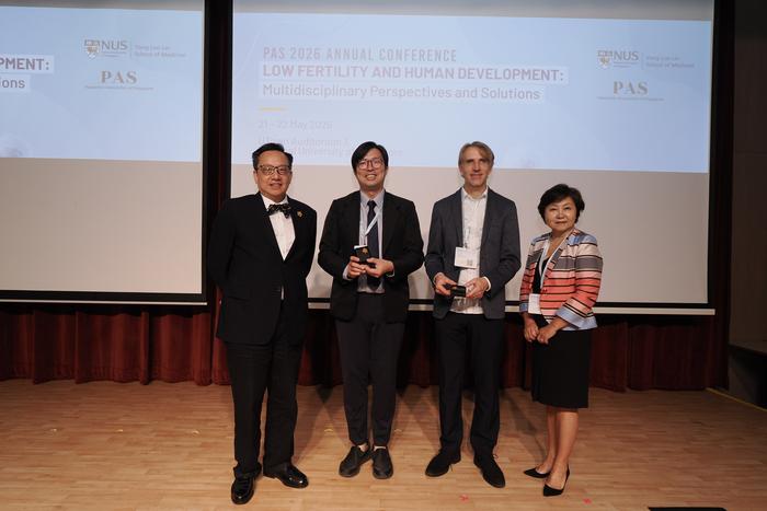 Presenting of token of appreciation at PAS 2026