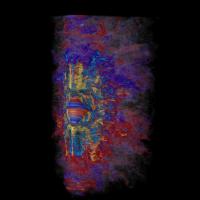 Supercomputer Simulation of Hypernova Explosion