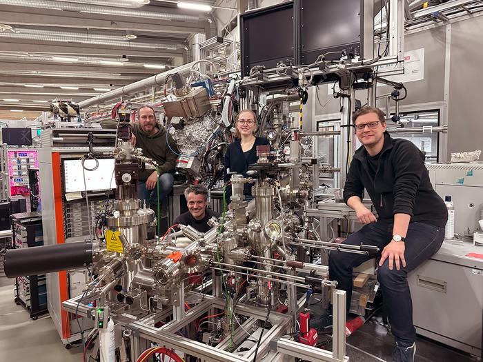 the team at DESY