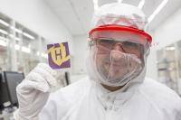 Purple Color Created with Germanium Layer on Gold