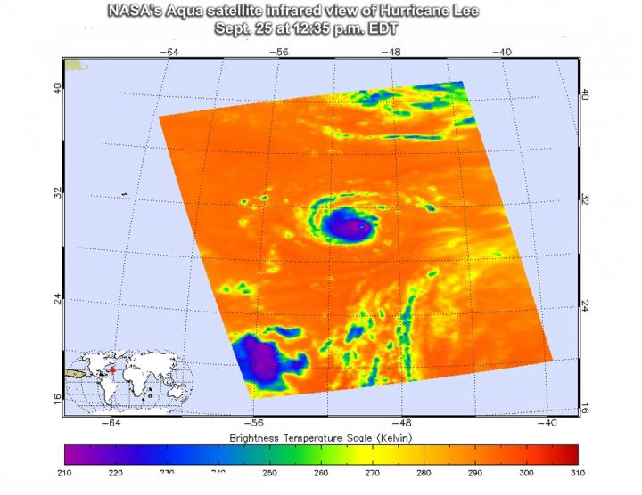 AIRS Image of Lee