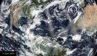 True Color Image of Saharan Dust Movement
