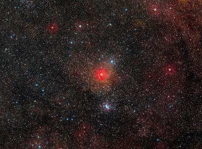 The Field around Yellow Hypergiant Star HR 5171
