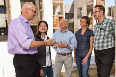 John Young and Greg Lemke, Salk Institute 