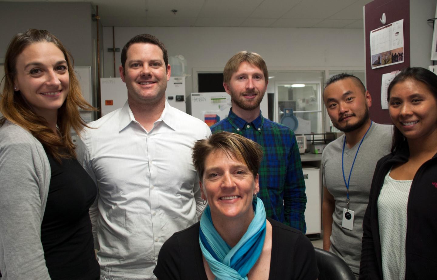 Malene Hansen, Ph.D., and Members of Her Laboratory