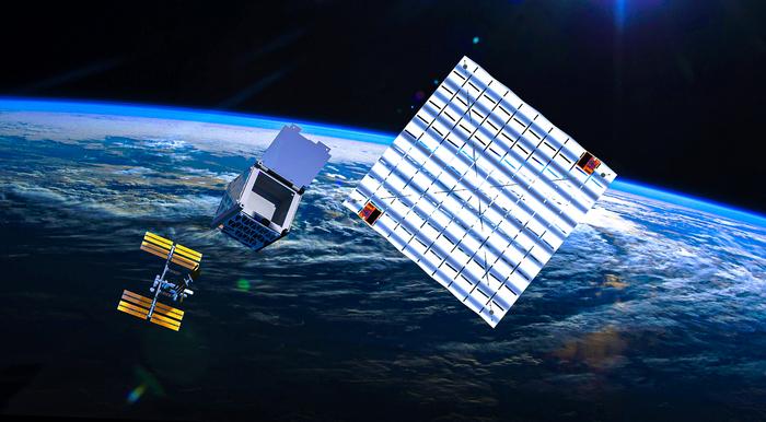 Alpha CubeSat Rendering