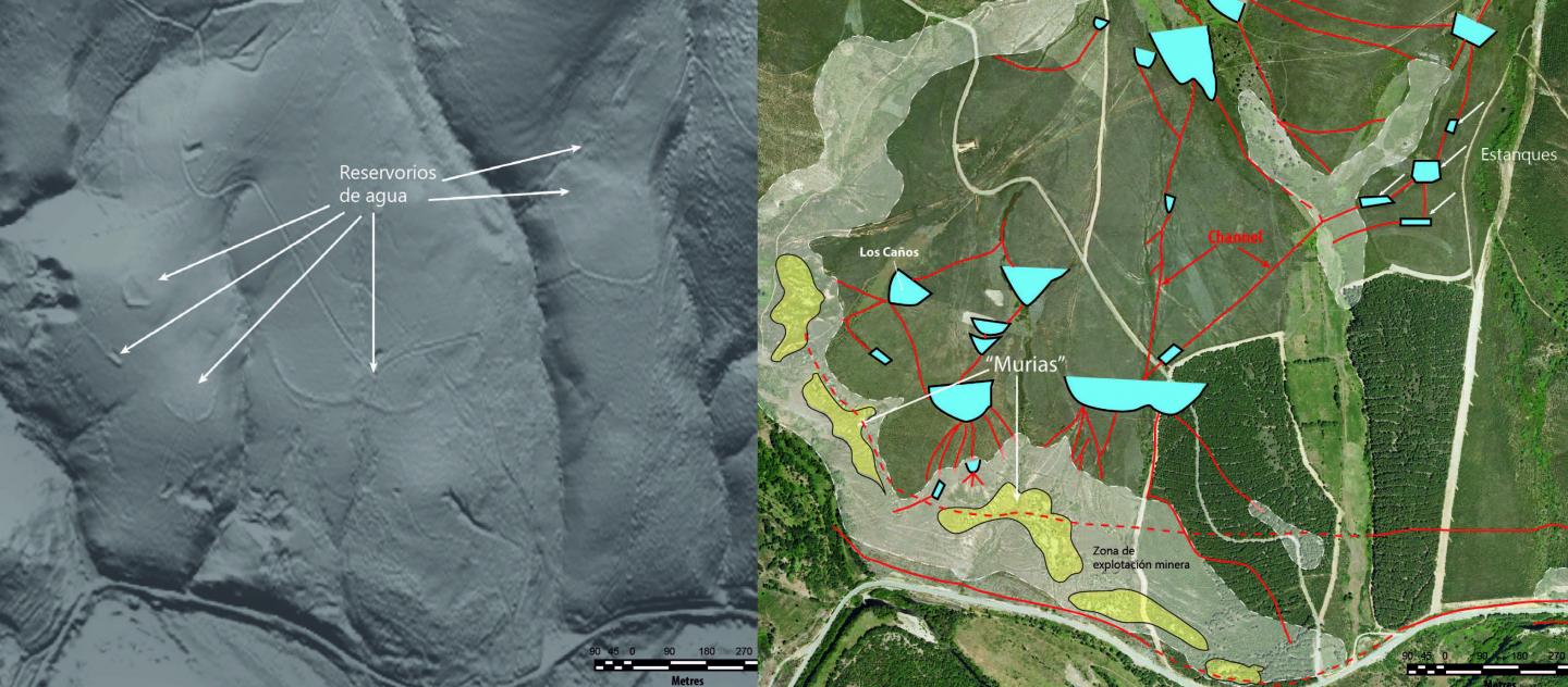 Laser from a Plane Discovers Roman Goldmines in Spain