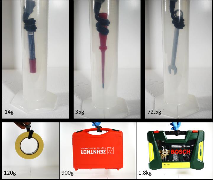 New soft fabric robotic gripper demonstration