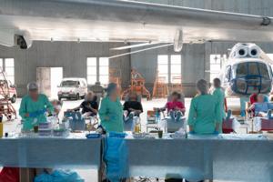 Mobile blood drive