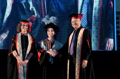 Rivka Carmi, Dr. Cordova, Zvi Hacohen, Ben-Gurion University