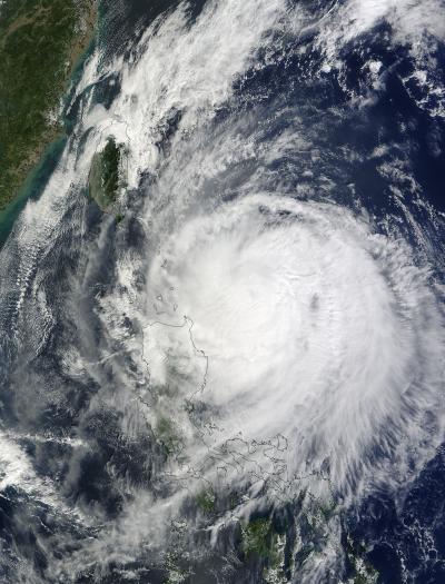 NASA MODIS' Clear View of Lupit