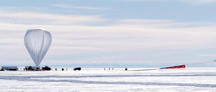 NASA balloon launch from Antarctica