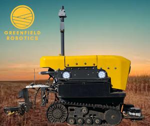 The 2026 model of the BOTONY weeding robot.
