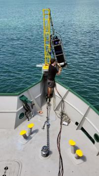 Brian Collister using Lidar