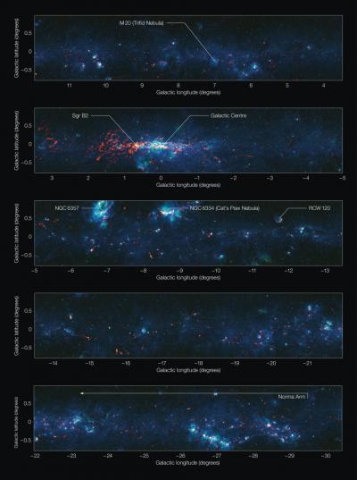 View of the Galactic Plane from the ATLASGAL Survey
