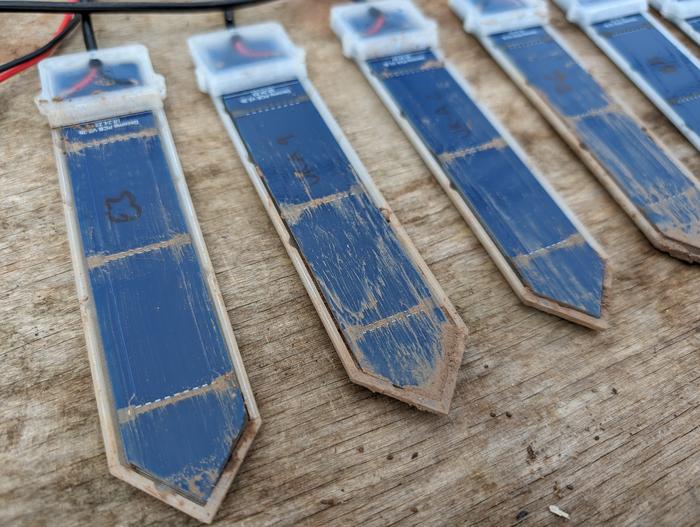 Soil sensors that have been used in soil samples
