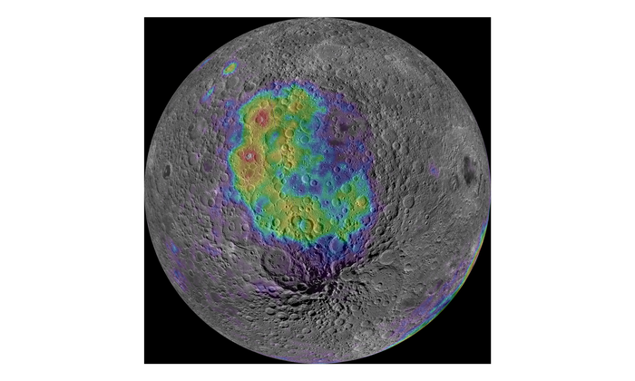 The thorium concentration across the vast South Pole