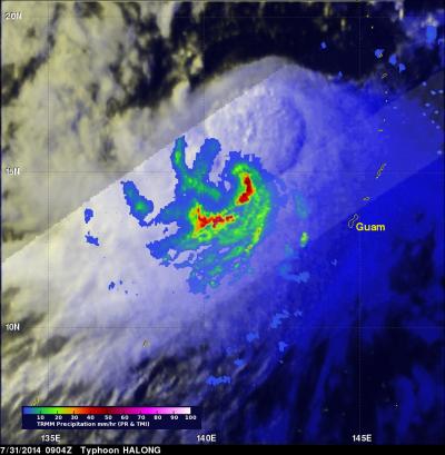 TRMM Image of Halong