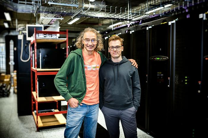 Pavel Jungwirth and Marco Vítek