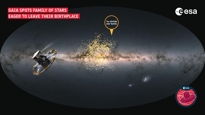 Gaia spots odd star family (infographic)