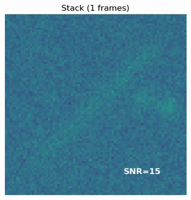 Image Stacking to spot hidden debris