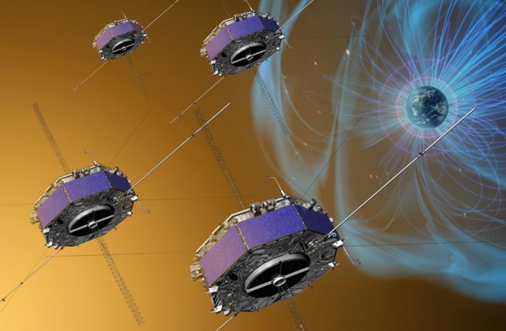 Artist Depiction of the MMS Spacecraft