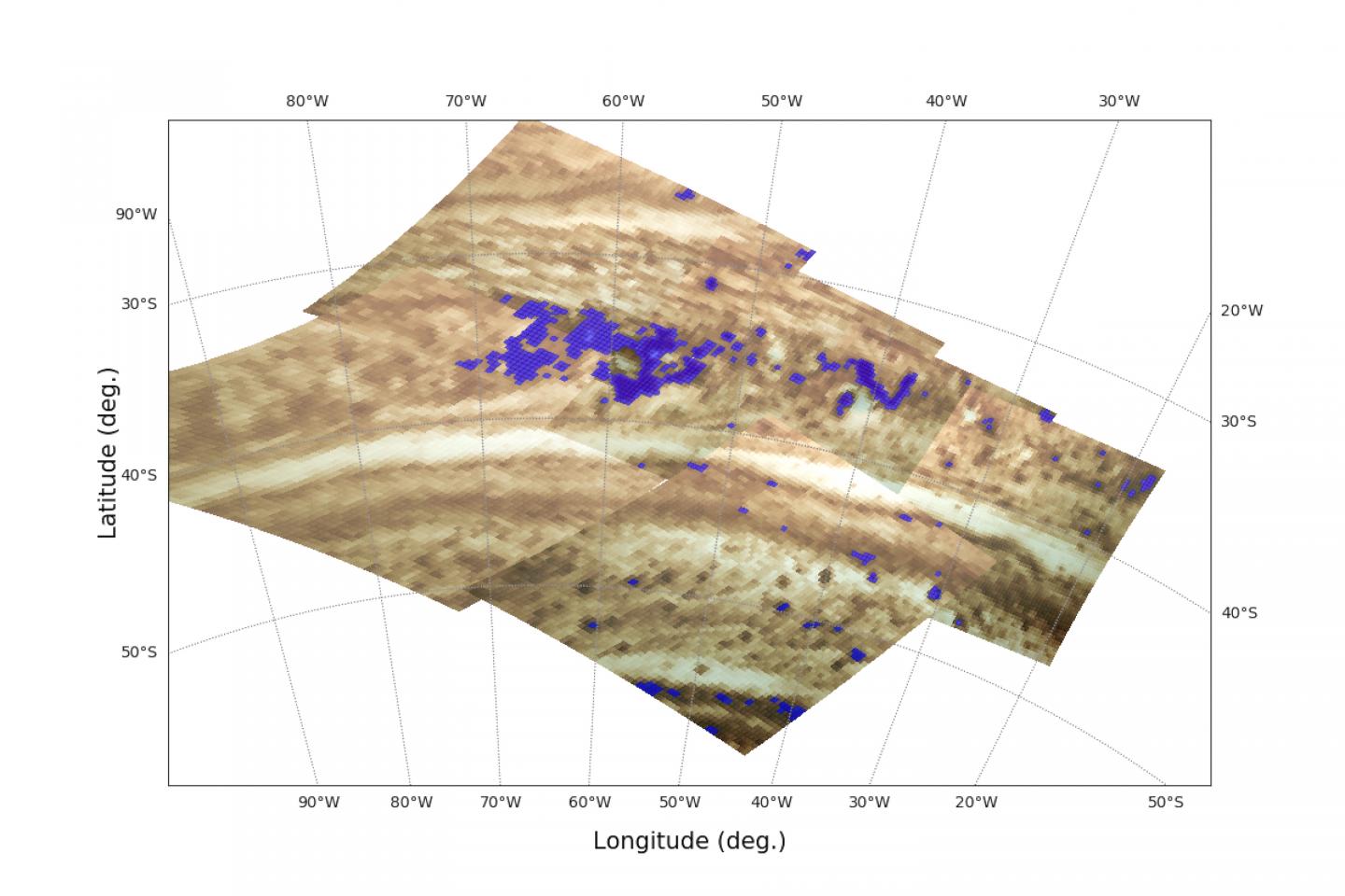 Mapping Saturn's Storms