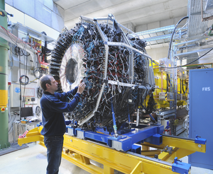 Work at the WASA detector