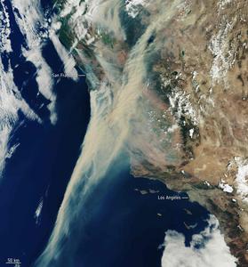 California on fire