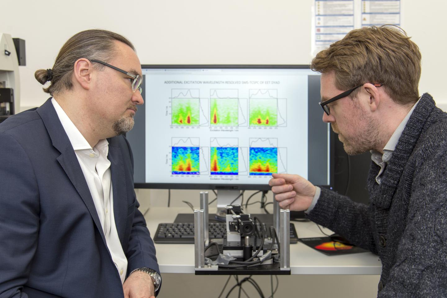 Dr. Juergen Hauer and Erling Thyrhaug, Technical University of Munich (1 of 2)