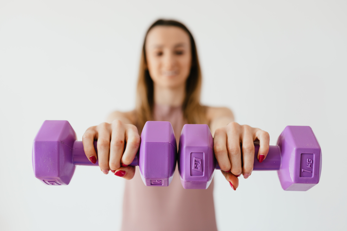 Weights for weight loss.