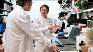 Gladstone scientist Zhaoqi Yan