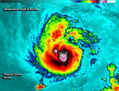 VIIRS Instrument Sees Dorian