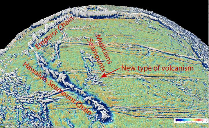 Cracking Can Produce Underwater Volcanoes