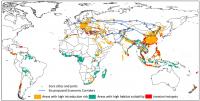 Areas with Risks of Biological Invasion on the Belt and Road