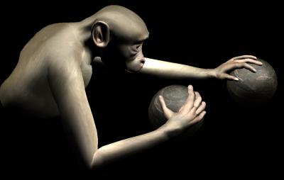 Monkeys Use Minds to Move 2 Virtual Arms