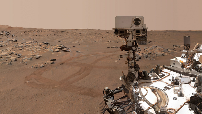 Perseverance's Selfie at "Rochette"