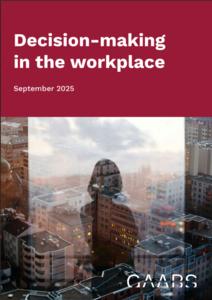 Cover - GAABS Decision-Making Survey Report 2025